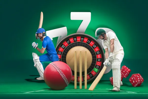 A woman in a luxurious green gown next to an ornate roulette wheel, capturing the upscale casino mood of DEWA700.